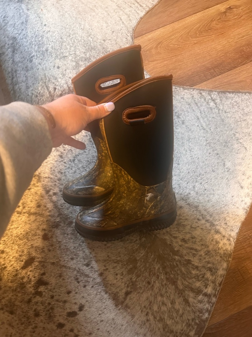 Oaki kids 10T muck boots bogs Camo